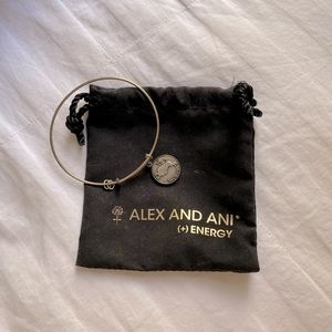 Alex and Ani Silver Taurus Zodiac Sign Bracelet